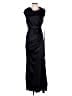 Betsy & Adam Black Cocktail Dress Size 4 - photo 1