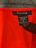 Timing 100% Polyester Red Long Sleeve Blouse Size M - photo 6