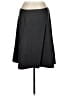 1.State Solid Black Gray Formal Skirt Size L - photo 1