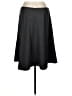 1.State Solid Black Gray Formal Skirt Size L - photo 2