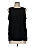 MICHAEL Michael Kors 100% Polyester Black Sleeveless Blouse Size L - photo 1