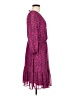 Torrid 100% Polyester Hearts Purple Casual Dress Size Med Plus (00) - photo 4
