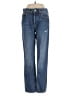 Trave 100% Cotton Hearts Blue Jeans Size 25 waist - photo 1