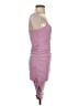 Leith Solid Purple Cocktail Dress Size S - photo 4