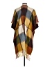 Just Jamie 100% Polyester Brown Yellow Poncho One size - photo 2