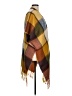 Just Jamie 100% Polyester Brown Yellow Poncho One size - photo 4