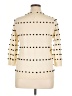 J.Crew 100% Merino Wool Polka Dots Ivory Wool Pullover Sweater Size XL - photo 2