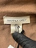 Happily Grey 100% Polyester Brown Trenchcoat Size L - photo 6