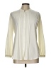 J. McLaughlin Ivory Long Sleeve Blouse Size L - photo 1