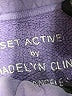 Set Active Solid Purple Casual Pants Size S - photo 7