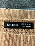 Shein 100% Acrylic Tan Pullover Sweater Size S - photo 7