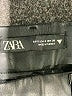 Zara Metallic Black Shorts Size S - photo 3
