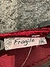 Fragile Burgundy Romper Size S (estimated) - photo 4