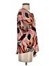 Zara 100% Polyester Orange Short Sleeve Blouse Size S - photo 4