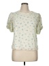Buru Ivory Short Sleeve Blouse Size 1X - photo 1