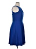 AB Studio Solid Blue Cocktail Dress Size 14 - photo 4