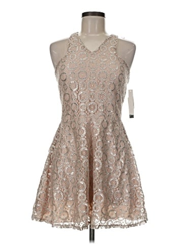 Aqua Cocktail Dress (view 1)