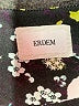 Erdem Graphic Aztec Or Tribal Print Argyle Floral Stripes Tropical Blue Black Cocktail Dress Size 6 - photo 7