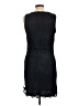 Chaps 100% Polyester Black Cocktail Dress Size 10 - photo 2
