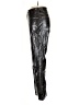 Gap 100% Polyester Metallic Black Casual Pants Size 4R - photo 5