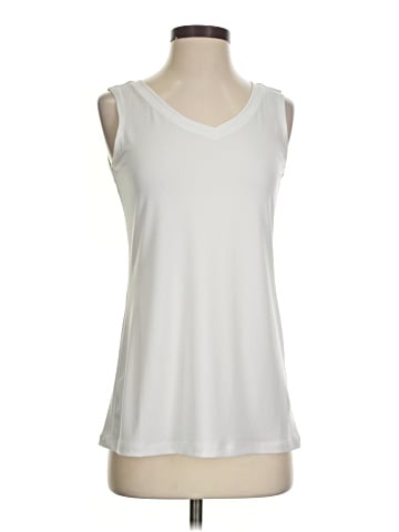 Susan Graver Sleeveless T-Shirt (view 1)