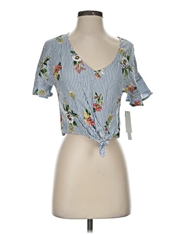 Design Lab Lord & Taylor Short Sleeve Blouse (view 1)
