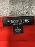 Perceptions Red 3/4 Sleeve Top Size S - photo 7