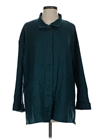 Eileen Fisher 3/4 Sleeve Button-Down Shirt (view 1)