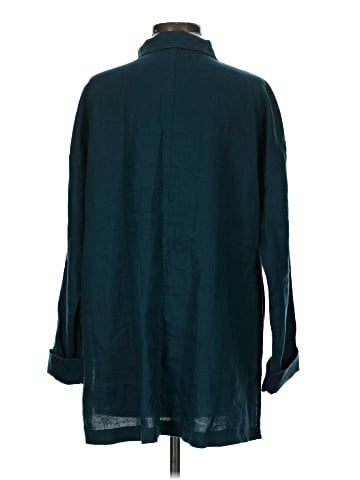 Eileen Fisher 3/4 Sleeve Button-Down Shirt (view 2)
