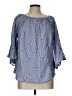 Westport Blue 3/4 Sleeve Blouse Size L - photo 1