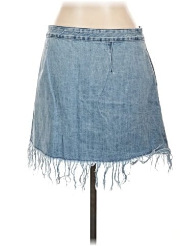 3x1 Denim Skirt (view 2)