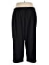 BLOOMCHIC Solid Black Casual Pants Size 30 waist - photo 2