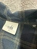CAbi Plaid Blue Jacket Size L - photo 6