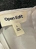 Open Edit 100% Polyester Ivory Sleeveless Blouse Size L - photo 7