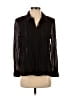 Tuckernuck 100% Viscose Black Long Sleeve Blouse Size S - photo 1