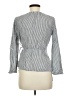 Old Navy Gray Long Sleeve Blouse Size M - photo 2