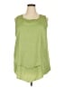 Emery Rose 100% Polyester Green Sleeveless Blouse Size 2X - photo 1