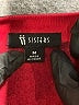Sisters Red Pullover Sweater Size M - photo 7