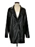 PrettyLittleThing 100% Polyurethane Black Coat Size 4 - photo 1