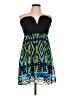 Blue S Graphic Blue Cocktail Dress Size L - photo 1