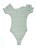 Hello Molly 100% Polyester Green Bodysuit Size 4 - photo 2
