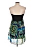 Blue S Graphic Blue Cocktail Dress Size L - photo 2