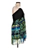 Blue S Graphic Blue Cocktail Dress Size L - photo 4