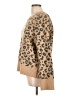 Abercrombie & Fitch Animal Print Tan Pullover Sweater Size L - photo 5