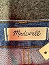 Madewell 100% Cotton Stripes Blue Jeans Size 25 waist - photo 4