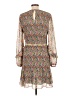 Boden 100% Polyester Print Tan Casual Dress Size 12 - photo 2
