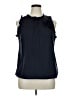 1901 Black Sleeveless Blouse Size XL - photo 1