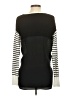 Central Park West Stripes Silver Pullover Sweater Size XS - photo 2