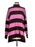 Ann Taylor LOFT Stripes Purple Pullover Sweater Size L - photo 1