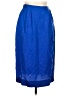 Argenti 100% Silk Blue Silk Skirt Size 12 - photo 1